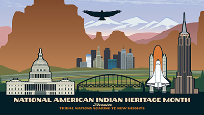 Image of 2023 Native American Indian Heritage Month Screensaver