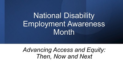Presentation 2023 National Disability Employment Awareness Month