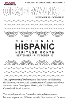 2023 National Hispanic Heritage Month Activity Book