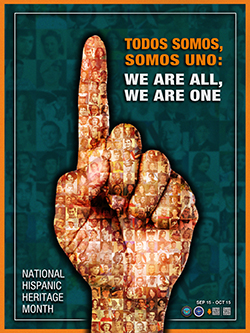 2023 National Hispanic Heritage Month Poster