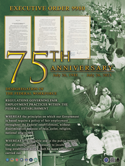 75th Anniversary of EO 9980 Poster