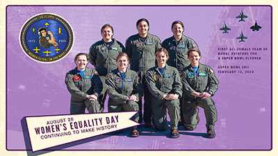 Image of 2023 Women's Equality Day Screensaver