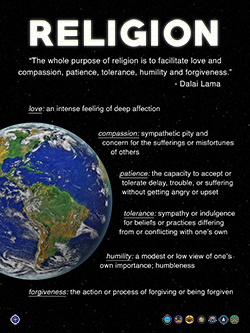 Poster - Religious Tolerance 2021