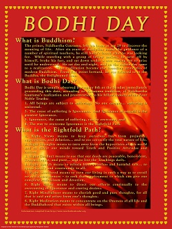 Poster Religious Diversity Bodhi Day