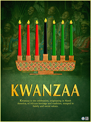 Image of Kwanzaa Holiday Poster
